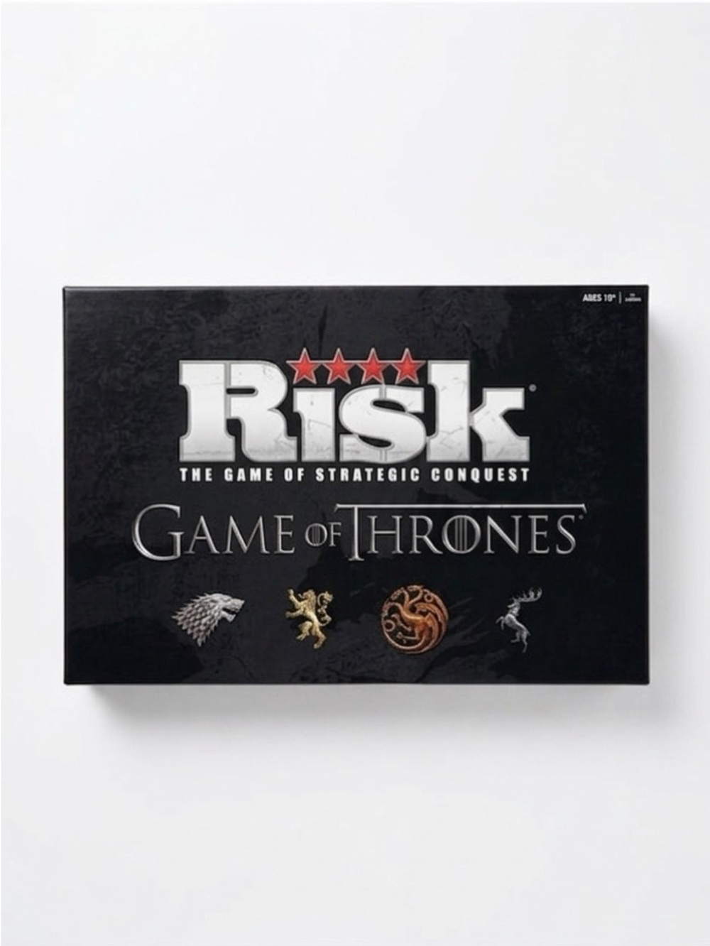 Risk - Game of Thrones Edition Strategy Board Game - Black
